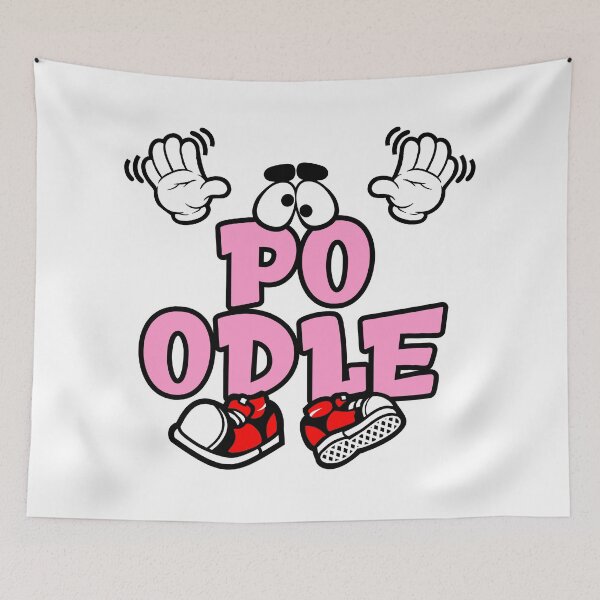 Item preview, POODLE - PETS Words Character Bold Retro designed and sold by NFTWords.