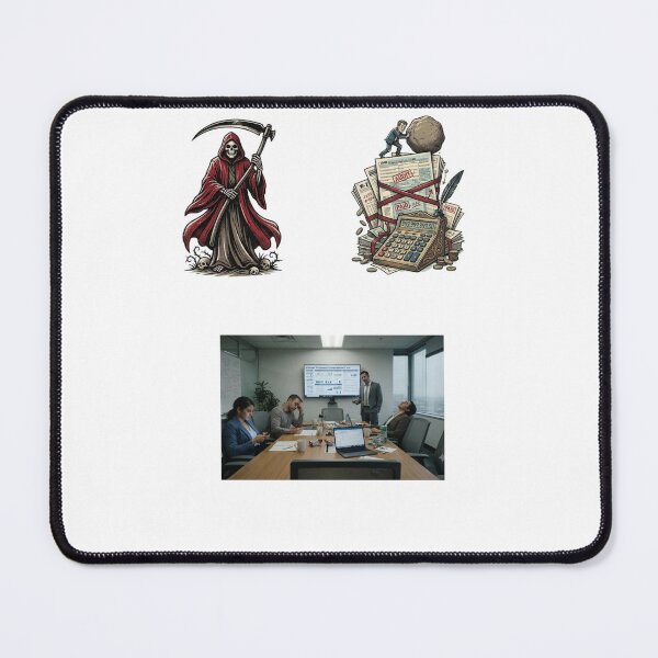 Item preview, certainties of life: death, taxes, and meetings that should've been emails designed and sold by Goode-sense2025.