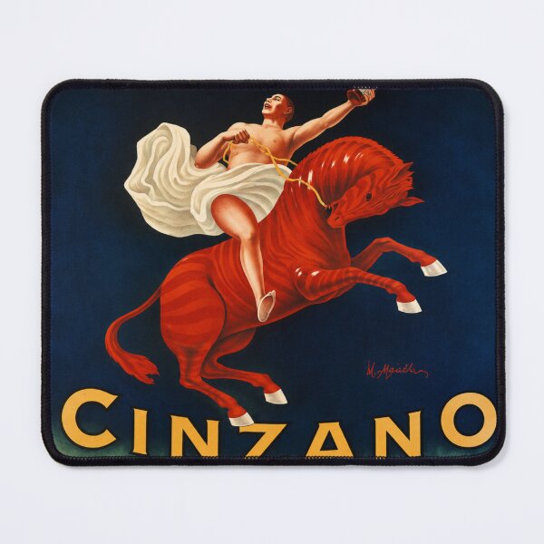 Item preview, Cinzano by Leonetto Capiello - Art Deco Vermouth Poster Horse Illustration for Vintage Wall Art Lovers designed and sold by RickE.