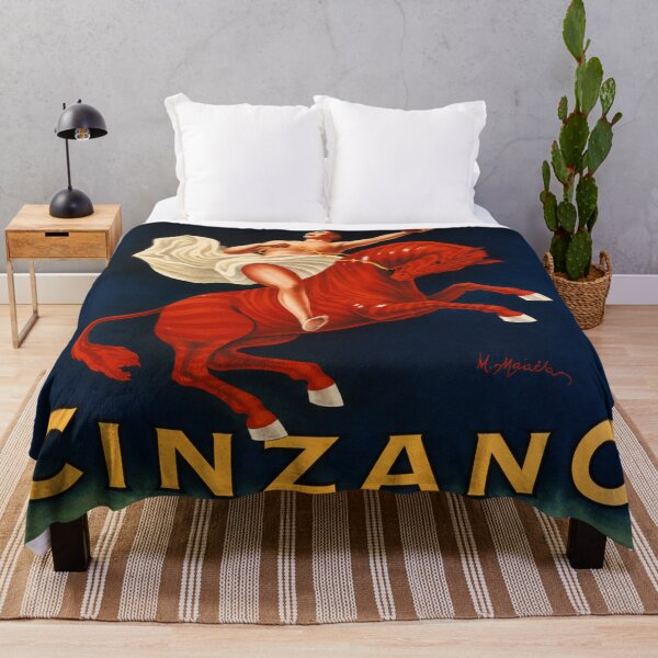 Item preview, Cinzano by Leonetto Capiello - Art Deco Vermouth Poster Horse Illustration for Vintage Wall Art Lovers designed and sold by RickE.
