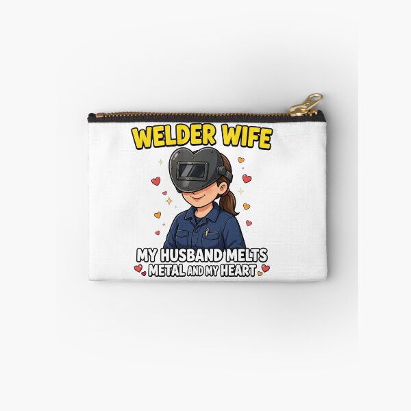 Item preview, Welder Wife Shirt - My Husband Melts Metal And My Heart designed and sold by PrettyCrypt.
