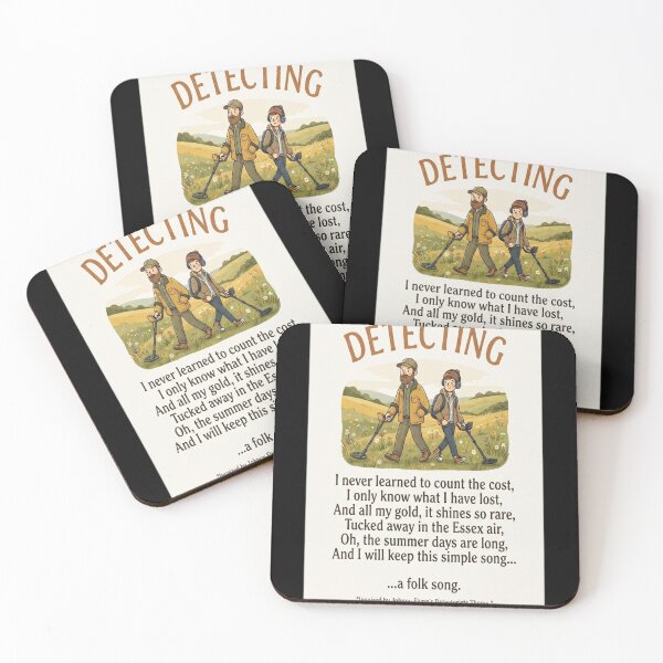 Item preview, Detectorists Johnny Flynn Lyrics Print designed and sold by henkinpollokj.