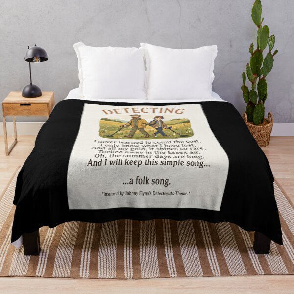 Item preview, Detectorists Johnny Flynn Lyrics Print designed and sold by henkinpollokj.