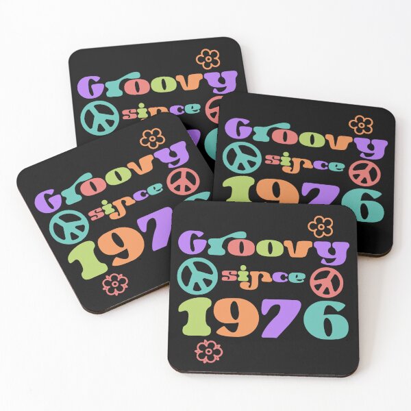 Item preview, Groovy Since 1976 50th Birthday designed and sold by thepixelgarden.