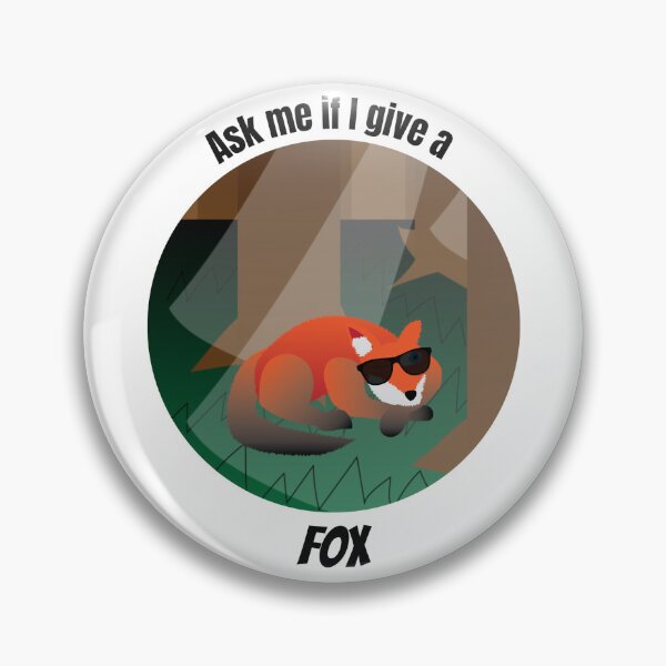Item preview, Ask Me If I Give a FOX Funny Sarcastic Fox Design | Snarky Animal Humor designed and sold by DesignsbyDustin.
