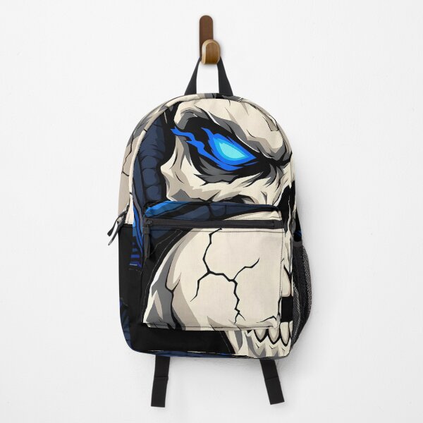 Item preview, Cracked Skull Wearing Blue Gaming Headphones designed and sold by Linework Studio.