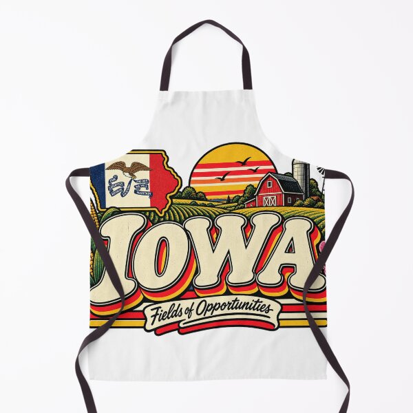 Item preview, Iowa Fields of Opportunity Vintage Farm Corn Retro Graphic Tee designed and sold by TM DESIGNS AND MORE.