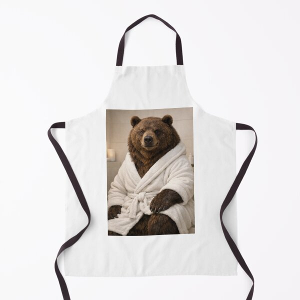 Item preview, Snug Bathrobe Cave Bear designed and sold by Sillytoe.