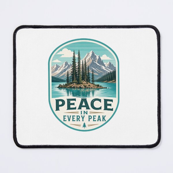 Item preview, Spirit Island Jasper – Peace in Every Peak – Maligne Lake Canadian Rockies Art designed and sold by bobscraze.