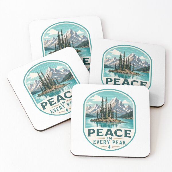 Item preview, Spirit Island Jasper – Peace in Every Peak – Maligne Lake Canadian Rockies Art designed and sold by bobscraze.