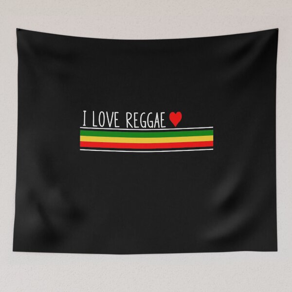 Item preview, I Love Reggae Rasta Colors designed and sold by RastaColors.
