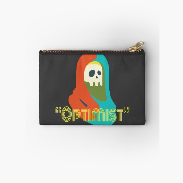 Item preview, Ironic Optimist Grim Reaper Skull - Retro Colorful Goth designed and sold by ANJ Creative Designs.