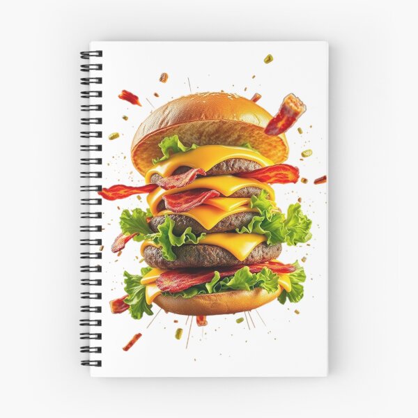 Item preview, Gourmet Cheeseburger Explosion Fast Food designed and sold by LenNo9881.
