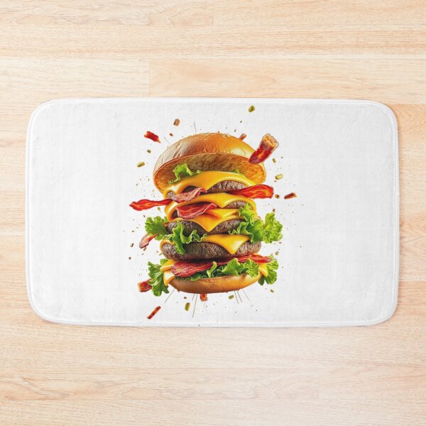 Item preview, Gourmet Cheeseburger Explosion Fast Food designed and sold by LenNo9881.