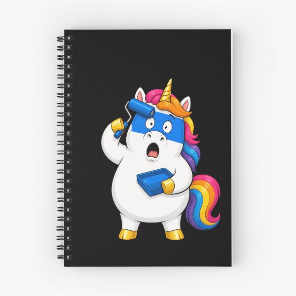 Item preview, Clumsy Unicorn Paint Roller Fail Funny Design designed and sold by BoyleDesignShop.