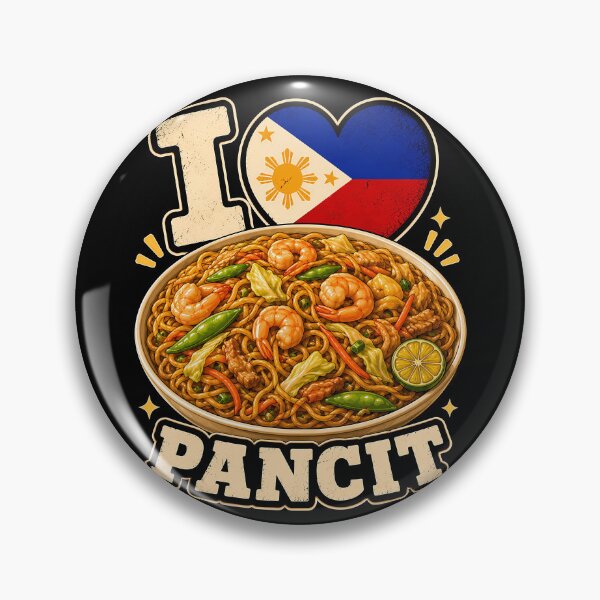 Item preview, I love pancit Filipino noodle dish design designed and sold by rafaeltto.