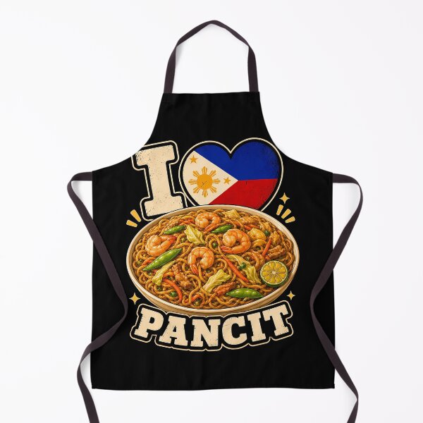 Item preview, I love pancit Filipino noodle dish design designed and sold by rafaeltto.