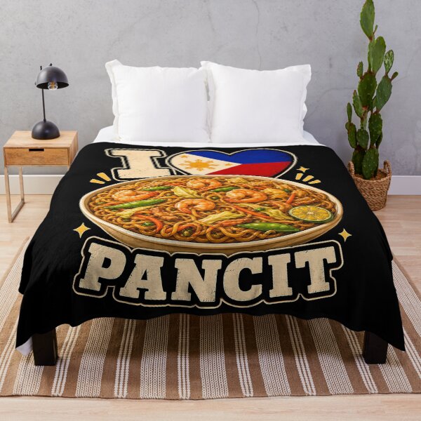 Item preview, I love pancit Filipino noodle dish design designed and sold by rafaeltto.