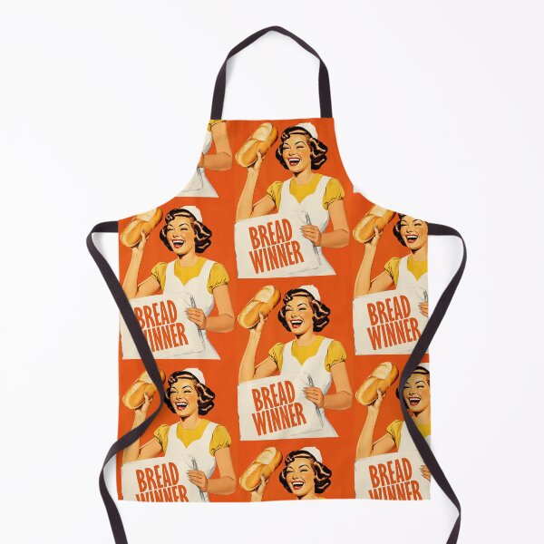 Item preview, Bread Winner – Retro 1950s Housewife Humor designed and sold by PIXEL POP DESIGNS - Beyond the Norm!.