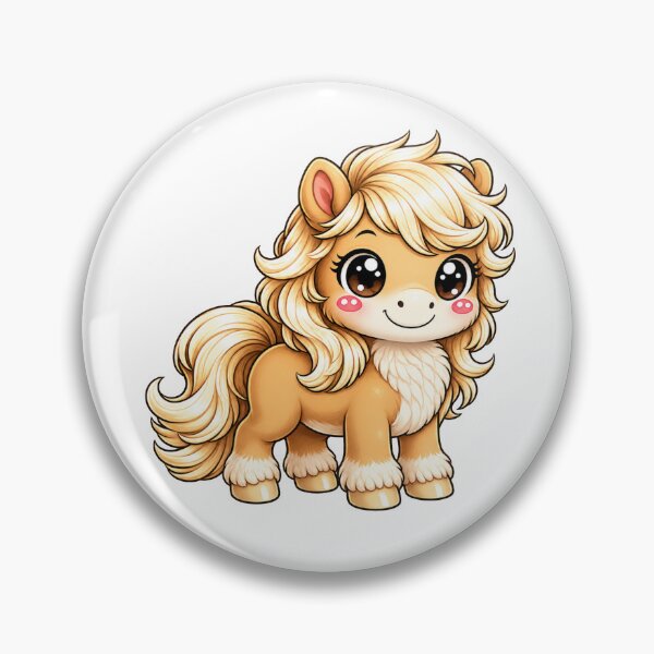 Item preview, Adorable Kawaii Pony with Fluffy Mane designed and sold by Oddity Anvil.