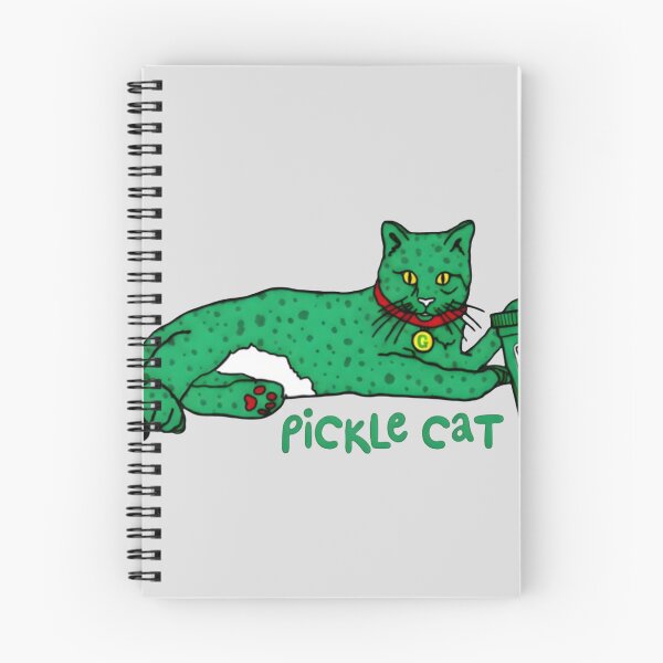 Item preview, Pickle Cat Cute Green Spotted designed and sold by Parchergt.