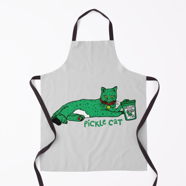 Item preview, Pickle Cat Cute Green Spotted designed and sold by Parchergt.