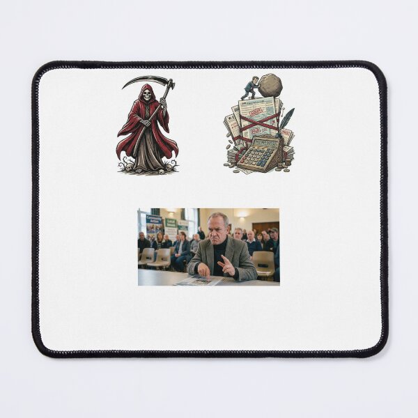 Item preview, certainties of life: death, taxes, offended people designed and sold by Goode-sense2025.