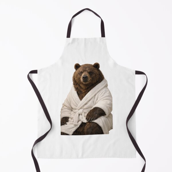 Item preview, Plush Bathrobe Cave Bear designed and sold by Sillytoe.