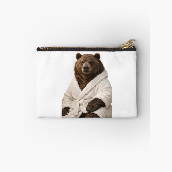Item preview, Plush Bathrobe Cave Bear designed and sold by Sillytoe.