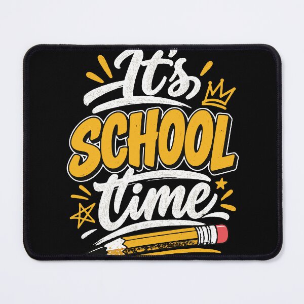 Item preview, It’s School Time | Retro Back to School Pencil Design designed and sold by Sunday.Supply.