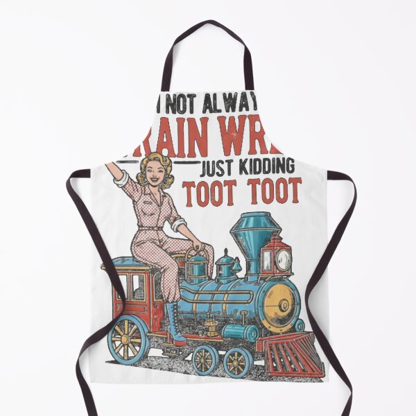 Item preview, Humorous Vintage Im Not Always A Train Wreck Funny designed and sold by guerdouhhamada.