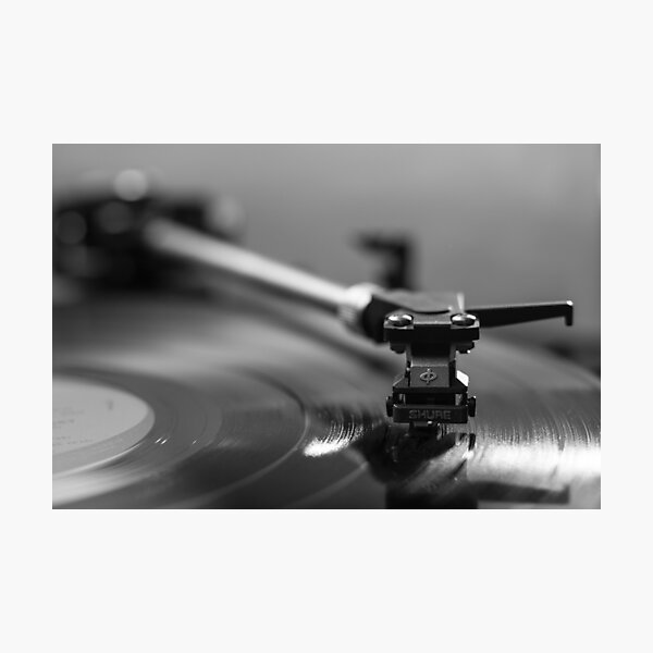 record player Photographic Print