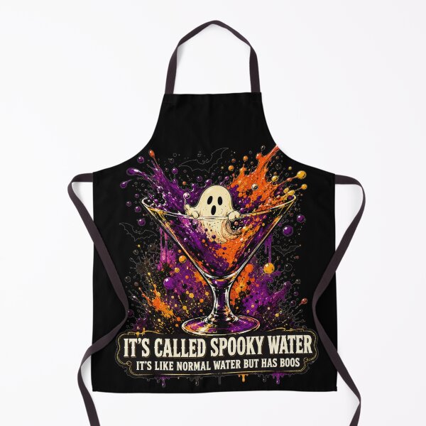 Item preview, Its Called Spooky Water Its Like Normal Water But Has Boos Colorful Splash Martini Art Halloween Humor Gift for Cocktail Lovers designed and sold by Nightarel.