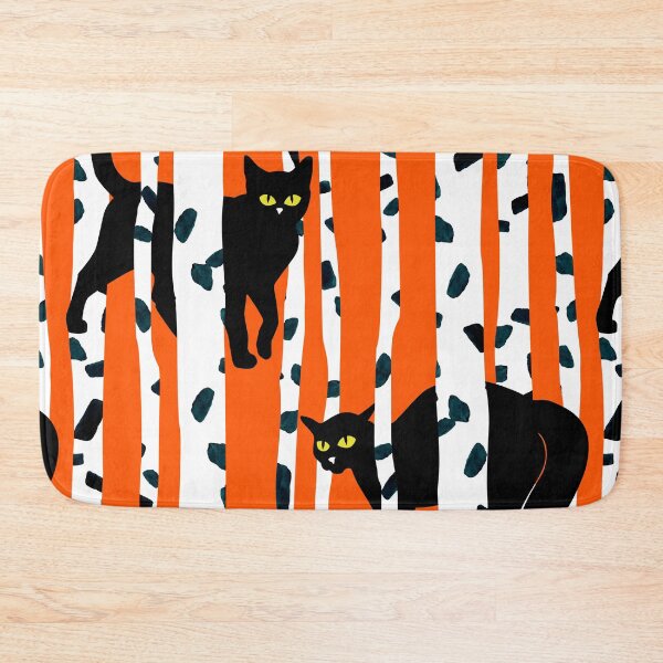 Item preview, Birch and Black Cats designed and sold by ArtyFridgees.