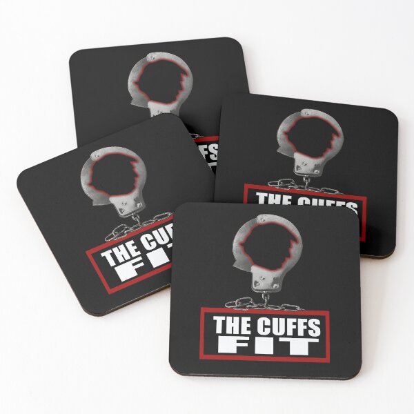 Item preview, The Cuffs Fit Anti Trump Statement Design designed and sold by prepstein design & apparel.