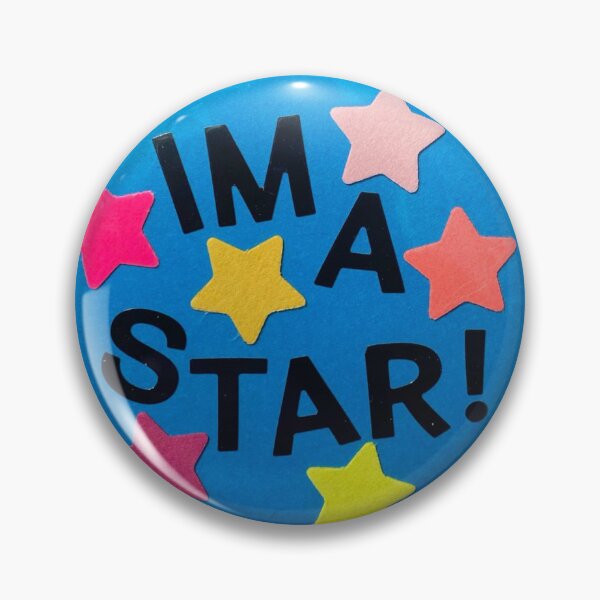 Item preview, Im a Star Pin Sticker designed and sold by floravols.
