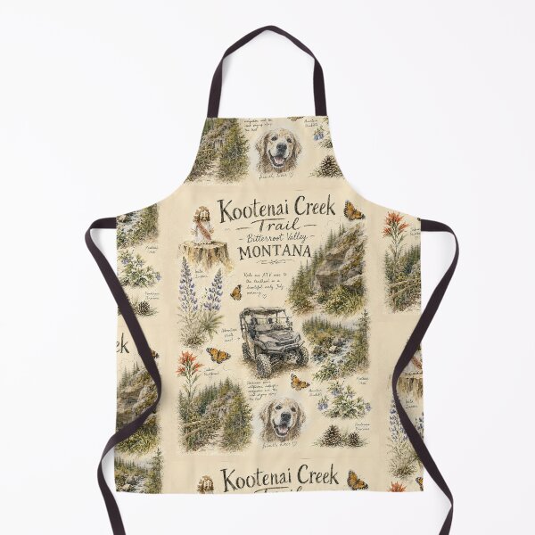 Item preview, Kootenai Creek Trail Study - Bitterroot Valley - Montana designed and sold by sabrinart42.