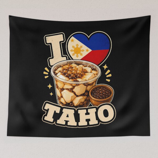 Item preview, I love taho with Filipino flag design designed and sold by rafaeltto.