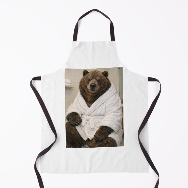 Item preview, Cozy Bathrobe Cave Bear designed and sold by Sillytoe.