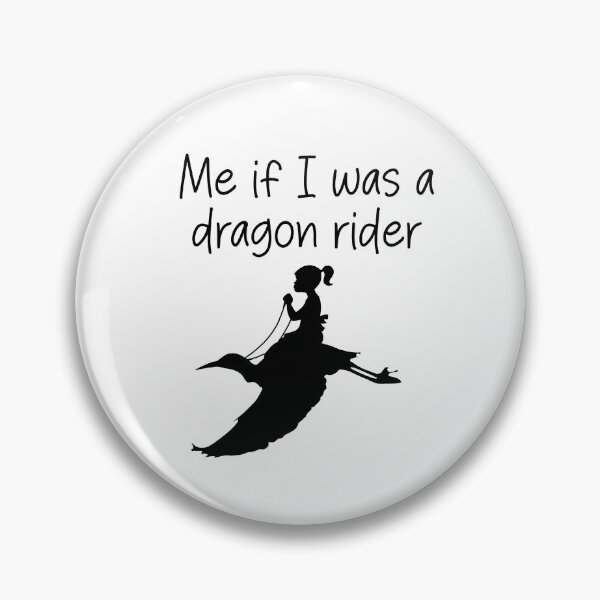 Item preview, Me if I was a dragon rider- cute funny romantasy humor designed and sold by SlimyFish.