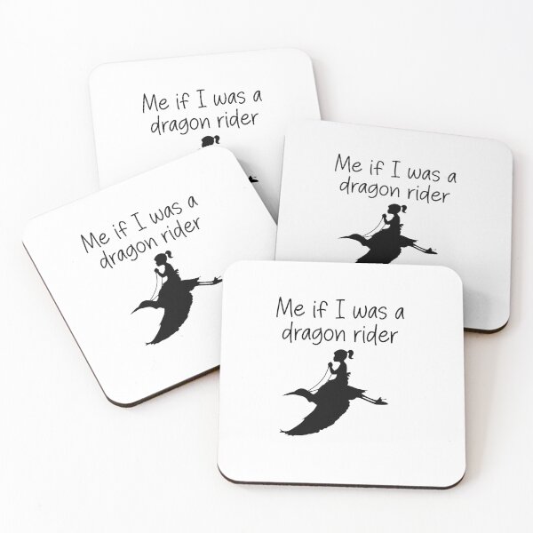 Item preview, Me if I was a dragon rider- cute funny romantasy humor designed and sold by SlimyFish.
