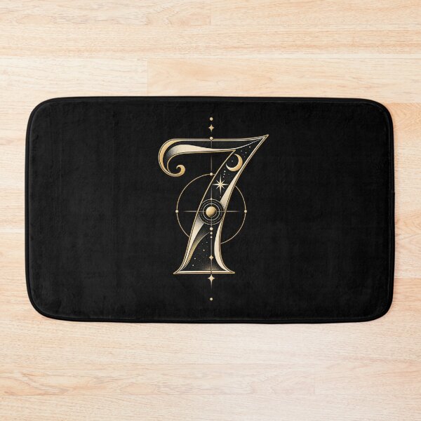 Item preview, Inner Seven Minimalist Mystical Numerology Design designed and sold by NovaMoodCo.