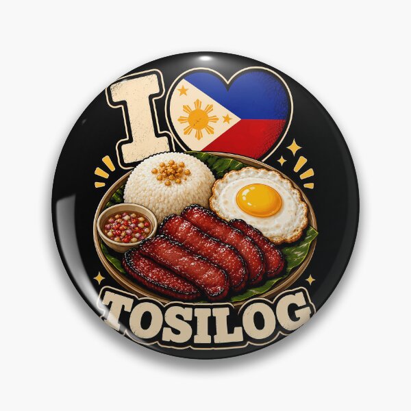 Item preview, Tosilog Love with Philippine Flag Design designed and sold by rafaeltto.