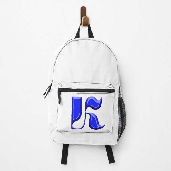 Item preview, Futuristic Blue 3D Abstract Lettering – Electric Neon Style designed and sold by say_li03.