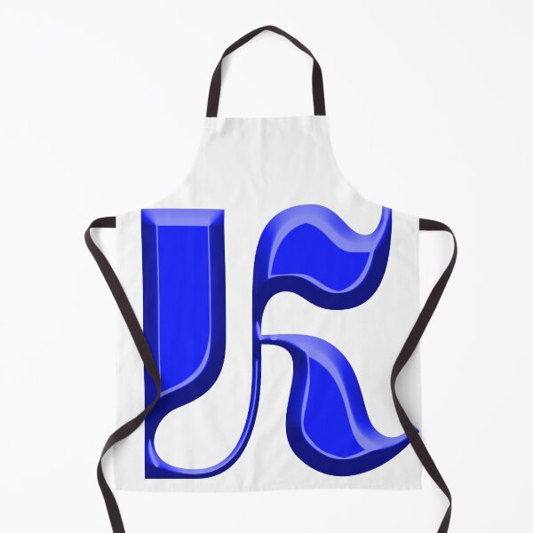 Item preview, Futuristic Blue 3D Abstract Lettering – Electric Neon Style designed and sold by say_li03.