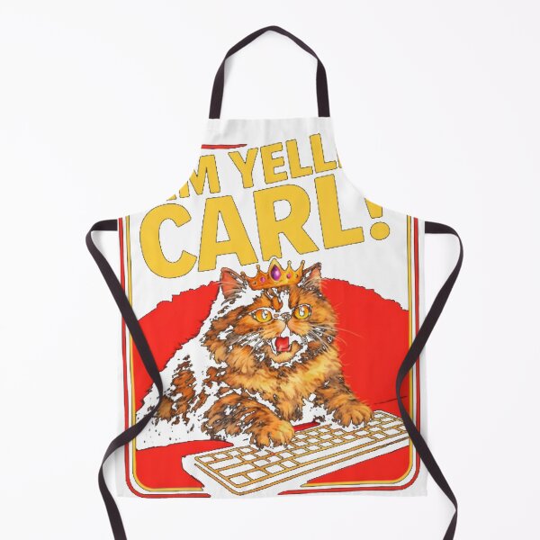 Item preview, I Am Yelling Carl Donut The Cat Dungeon Crawler Ca designed and sold by Frankie Design Store.