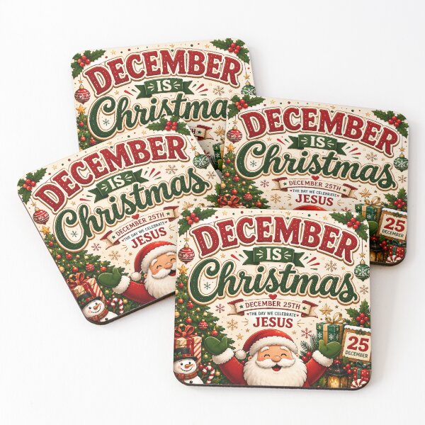 Item preview, December Is Christmas – December 25th Celebration designed and sold by FindYouByZ.