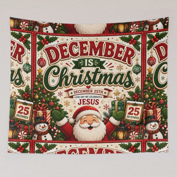 Item preview, December Is Christmas – December 25th Celebration designed and sold by FindYouByZ.