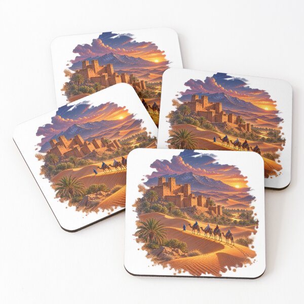 Item preview, Kasbah Twilight - Moroccan Desert designed and sold by madkeenoff.
