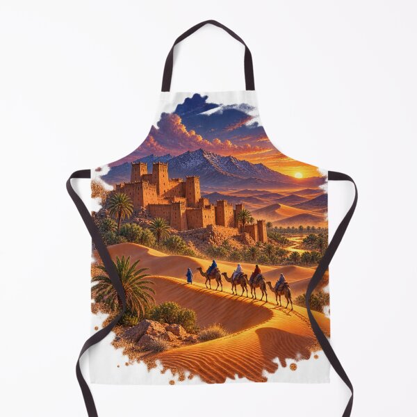 Item preview, Kasbah Twilight - Moroccan Desert designed and sold by madkeenoff.